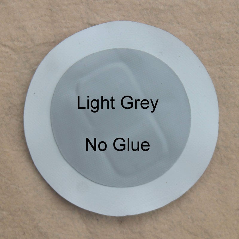 YYST 4 X Stainless Steel D-Ring Pad/Patch for PVC Inflatable Boat Raft Dinghy Kayak - No Glue Included- Instruction Included- Light Grey - Image 4